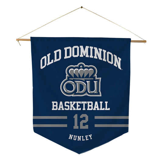Old Dominion - NCAA Women's Basketball : Alisha Nunley - Pennant - 18" x 21"-0