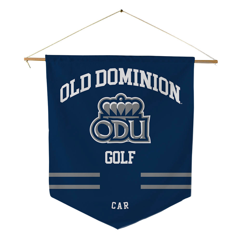 Old Dominion - NCAA Women's Golf : Barbara Car - Pennant - 18" x 21"-0