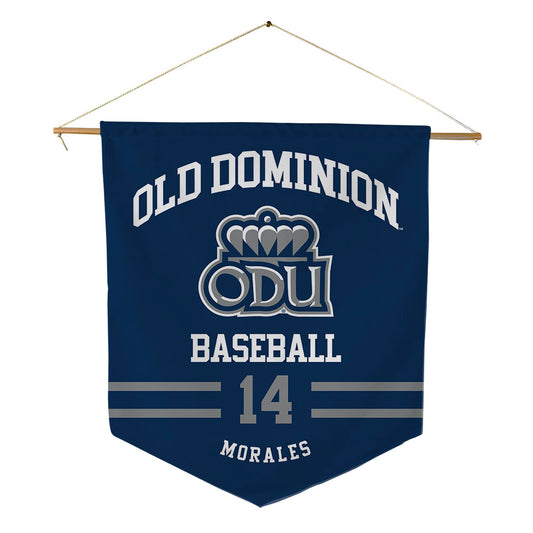 Old Dominion - NCAA Baseball : Efrain Morales - Pennant - 18" x 21"-0