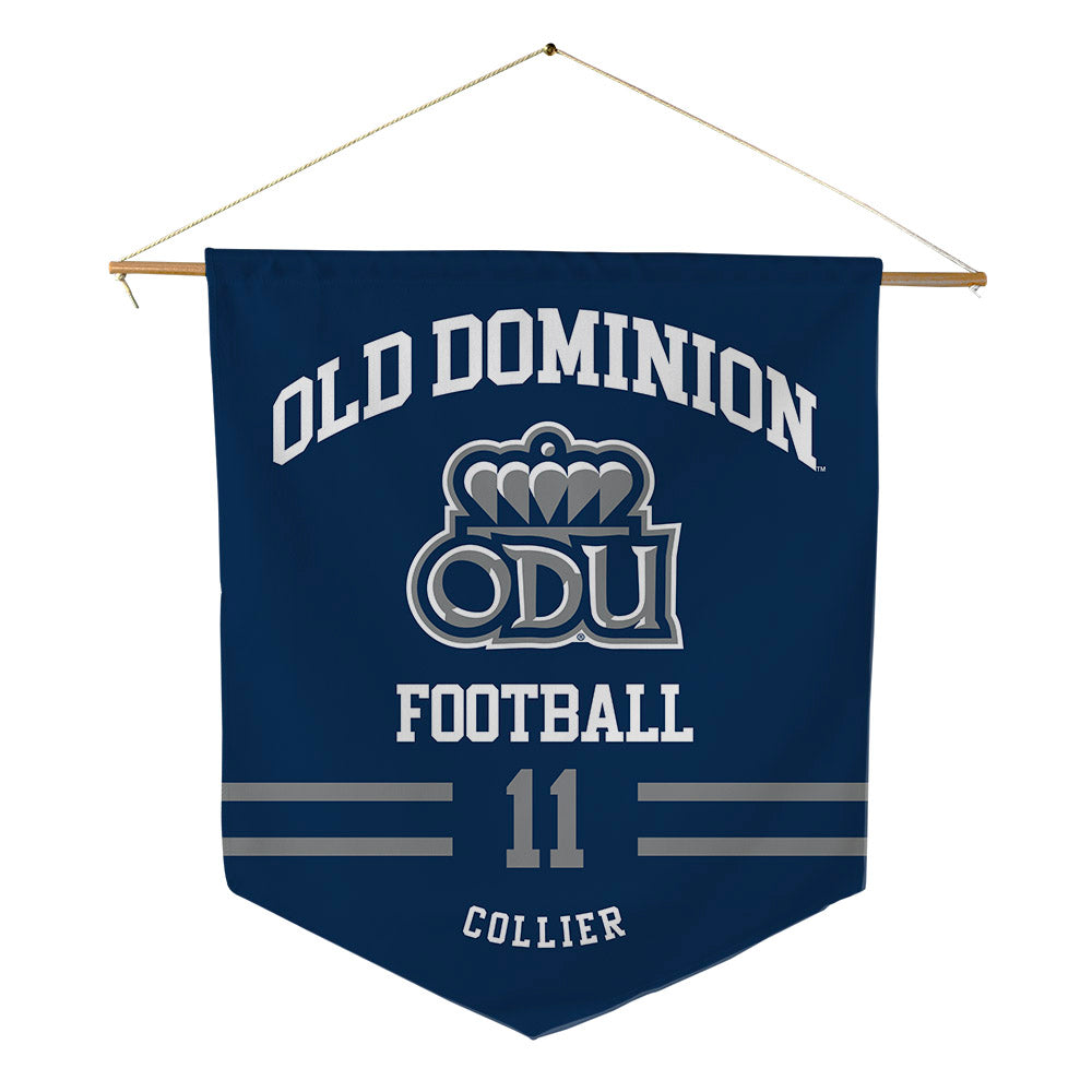 Old Dominion - NCAA Football : Kollin Collier - Pennant - 18" x 21"-0