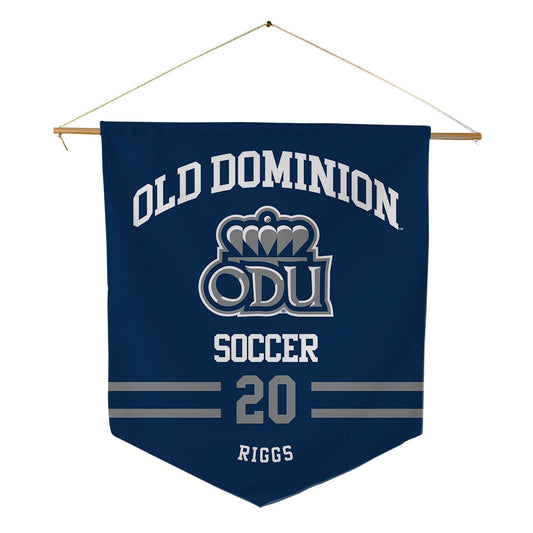 Old Dominion - NCAA Women's Soccer : Cecilia Riggs - Pennant - 18" x 21"-0