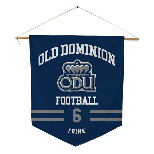Old Dominion - NCAA Football : Zion Frink - Pennant - 18" x 21"-0