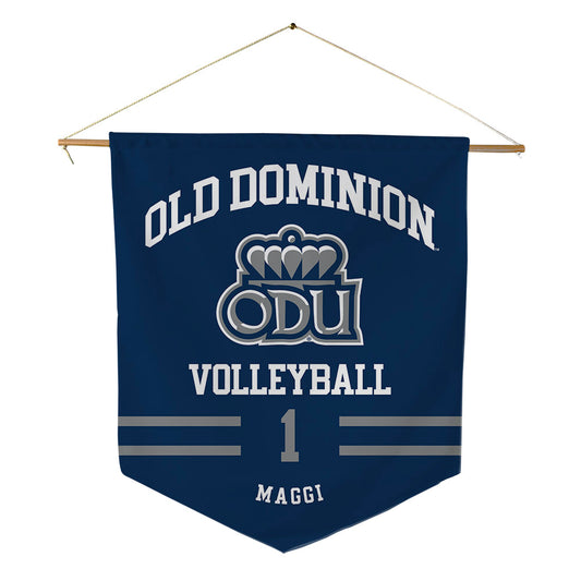 Old Dominion - NCAA Women's Volleyball : Elisa Maggi - Pennant - 18" x 21"-0