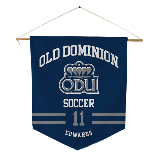 Old Dominion - NCAA Women's Soccer : Brooke Edwards - Pennant - 18" x 21"-0