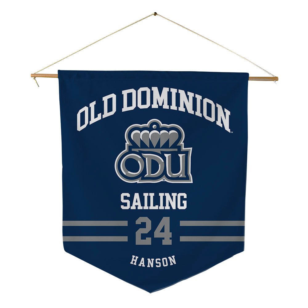 Old Dominion - NCAA Women's Sailing : Molly Hanson - Pennant - 18" x 21"-0