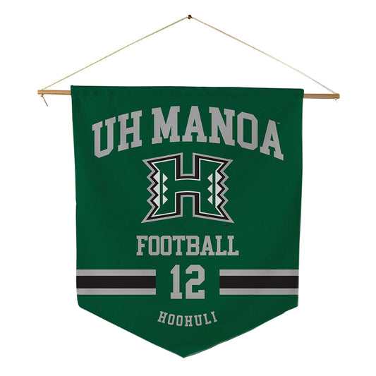 Hawaii - NCAA Football : Wynden Hoohuli - Pennant - 18" x 21"-0