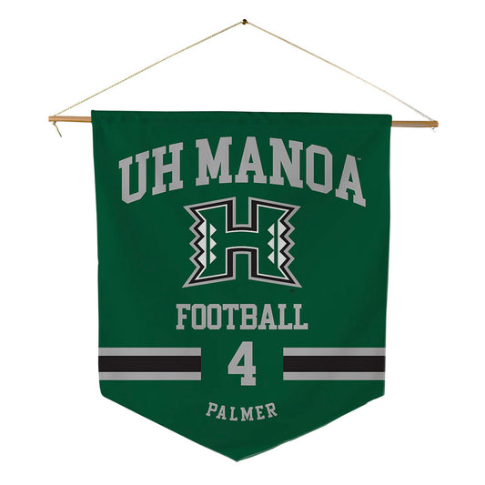 Hawaii - NCAA Football : Elijah Palmer - Pennant - 18" x 21"-0