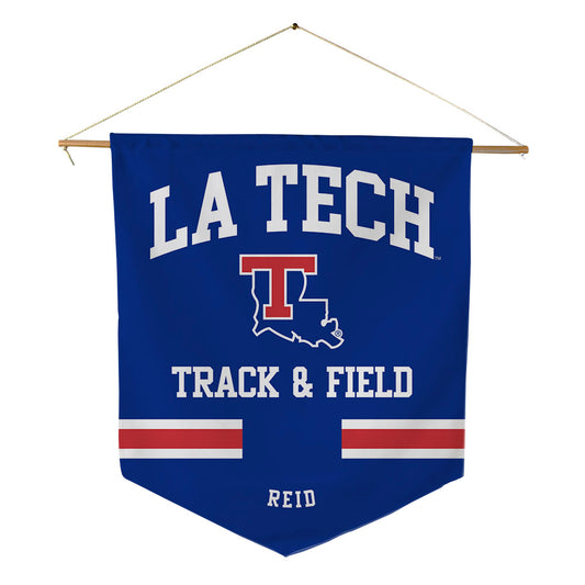 LA Tech - NCAA Men's Track & Field : Chevoney Reid - Pennant - 18" x 21"-0