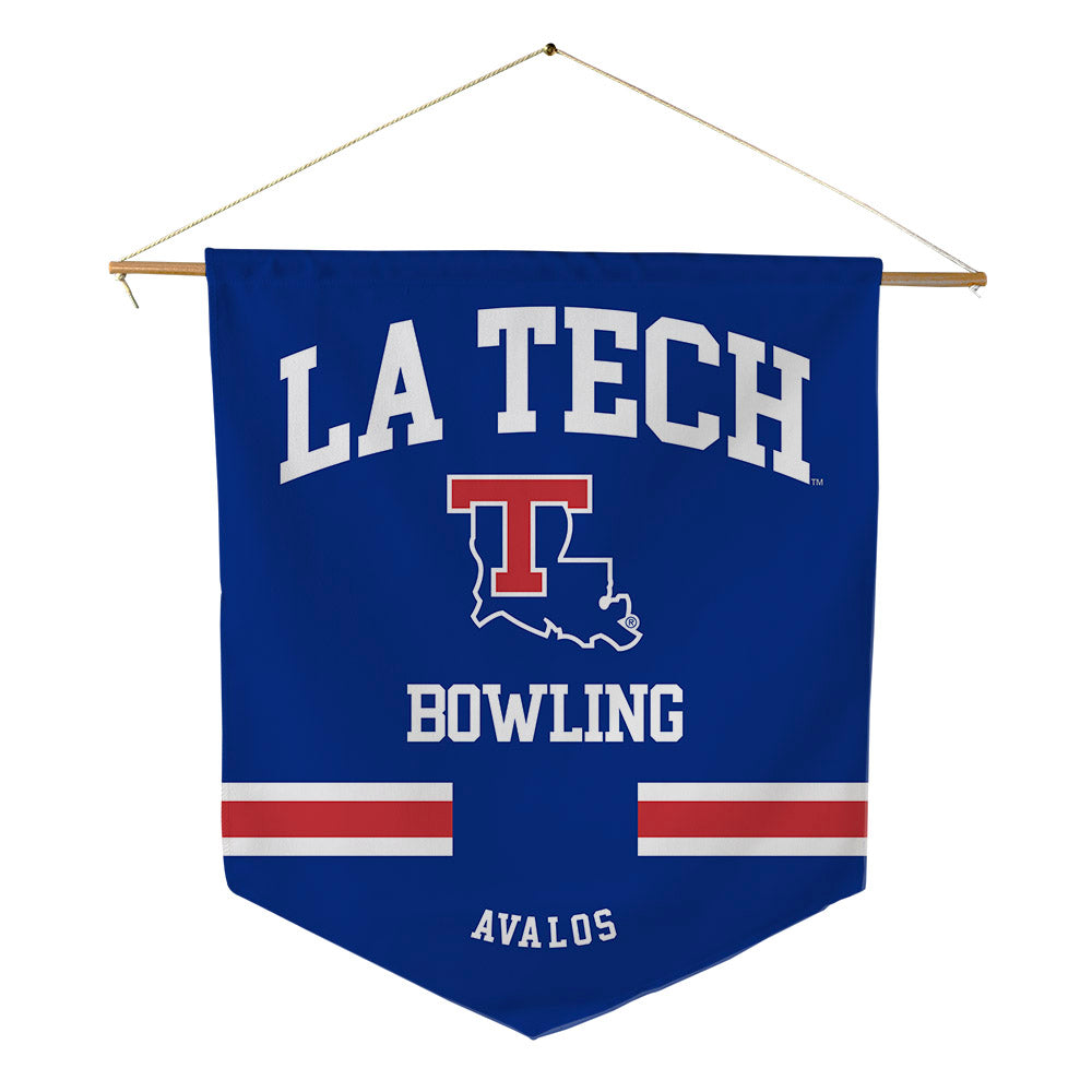 LA Tech - NCAA Women's Bowling : Paulina Avalos - Pennant - 18" x 21"-0