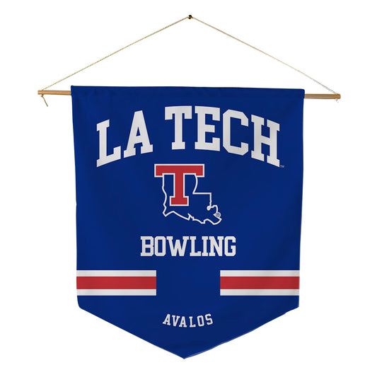 LA Tech - NCAA Women's Bowling : Paulina Avalos - Pennant - 18" x 21"-0