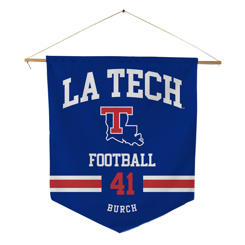 LA Tech - NCAA Football : Ean Burch - Pennant - 18" x 21"-0
