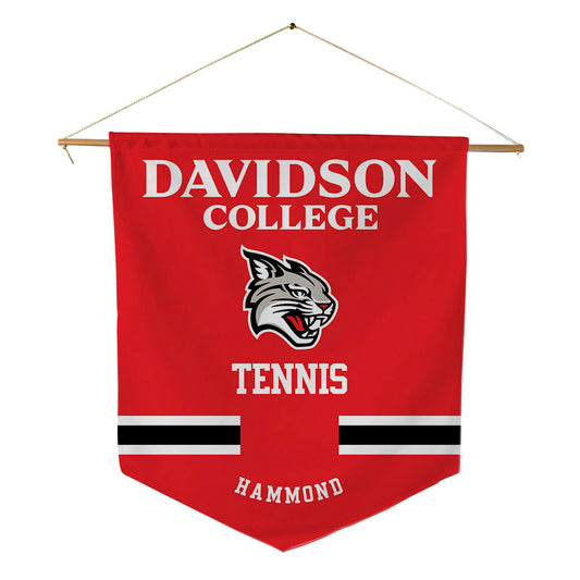 Davidson - NCAA Women's Tennis : Ellie Hammond - Pennant - 18" x 21"-0