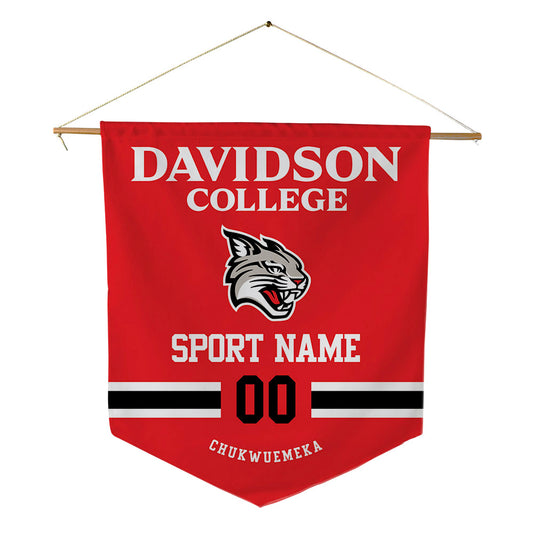 Davidson - NCAA Football : Danzel Chukwuemeka - Pennant - 18" x 21"-0