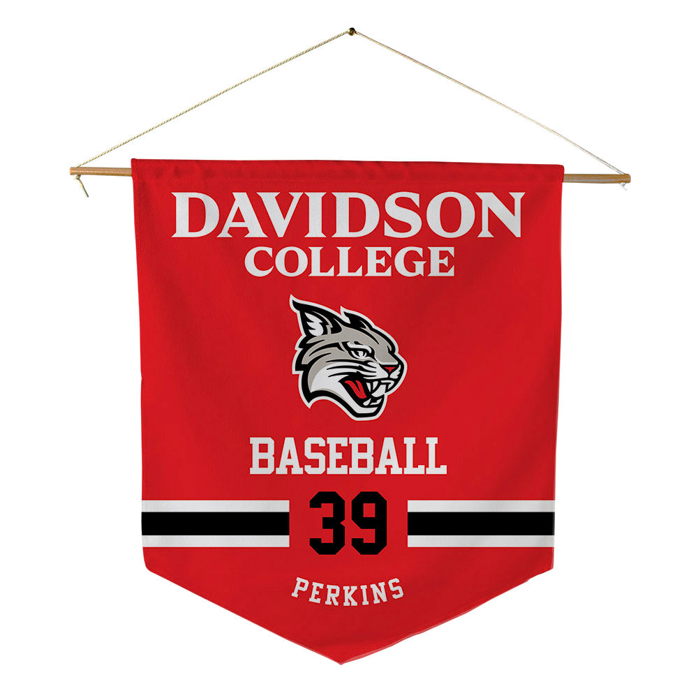 Davidson - NCAA Baseball : Wilson Perkins - Pennant - 18" x 21"-0