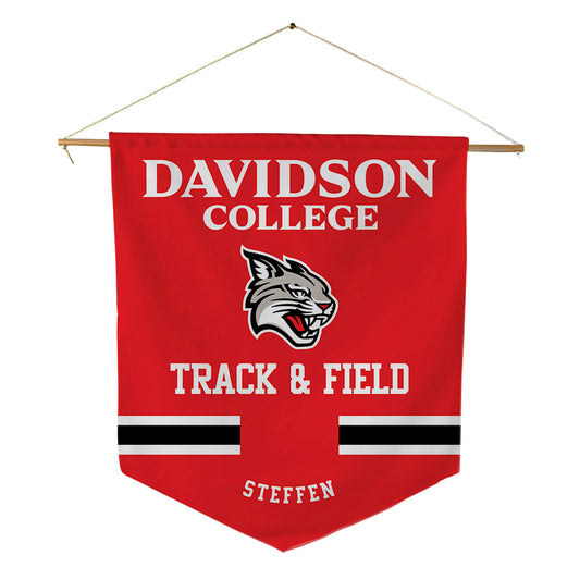 Davidson - NCAA Men's Track & Field : Jackson Steffen - Pennant - 18" x 21"-0