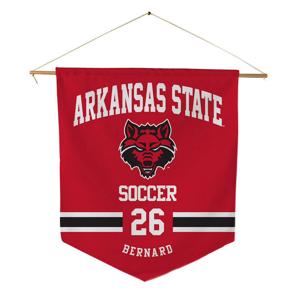 Arkansas State - NCAA Women's Soccer : Rylee Bernard - Pennant - 18" x 21"-0