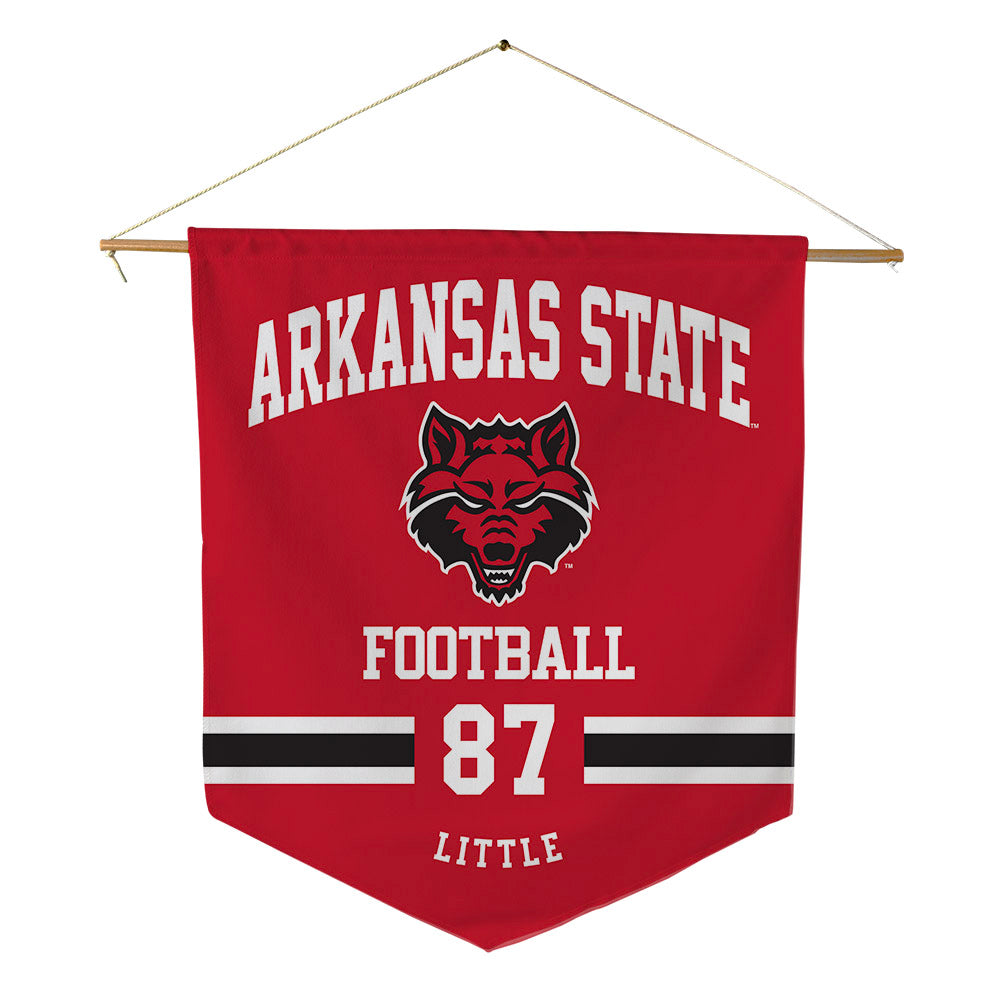 Arkansas State - NCAA Football : Tyler Little - Pennant - 18" x 21"-0