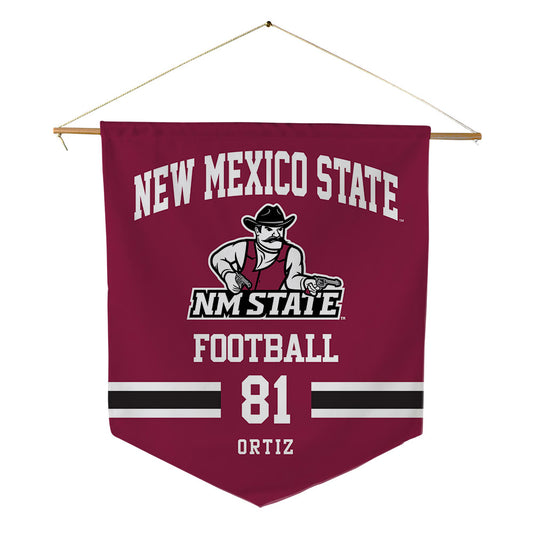 NMSU - NCAA Football : Allen Ortiz - Pennant - 18" x 21"-0