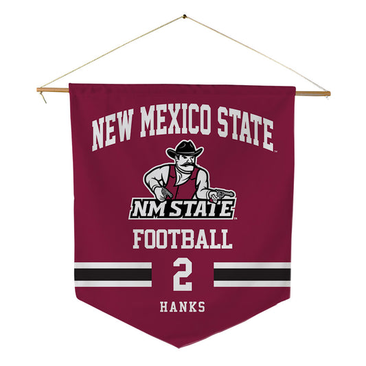 NMSU - NCAA Football : Terrill Hanks - Pennant - 18" x 21"-0