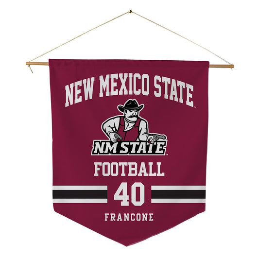 NMSU - NCAA Football : Kyah Francone - Pennant - 18" x 21"-0
