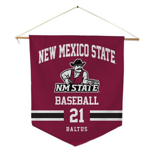 NMSU - NCAA Baseball : Brady Baltus - Pennant - 18" x 21"-0