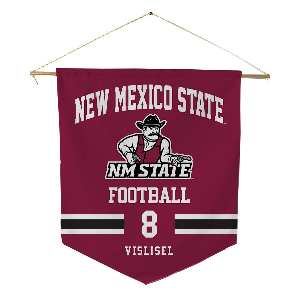 NMSU - NCAA Football : Bradley Vislisel - Pennant - 18" x 21"-0
