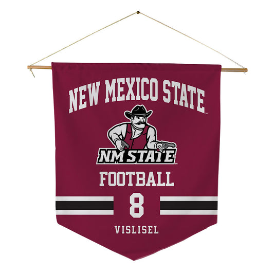 NMSU - NCAA Football : Bradley Vislisel - Pennant - 18" x 21"-0