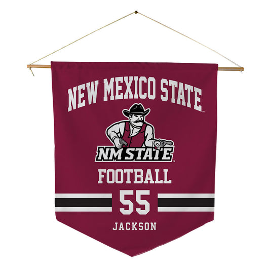 NMSU - NCAA Football : Shamarr Jackson - Pennant - 18" x 21"-0