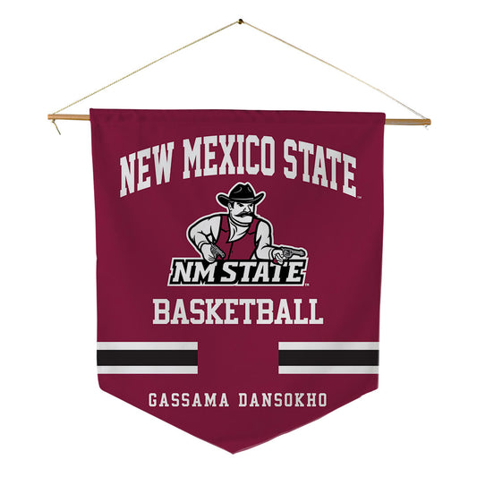 NMSU - NCAA Women's Basketball : Fanta Gassama Dansokho - Pennant - 18" x 21"-0