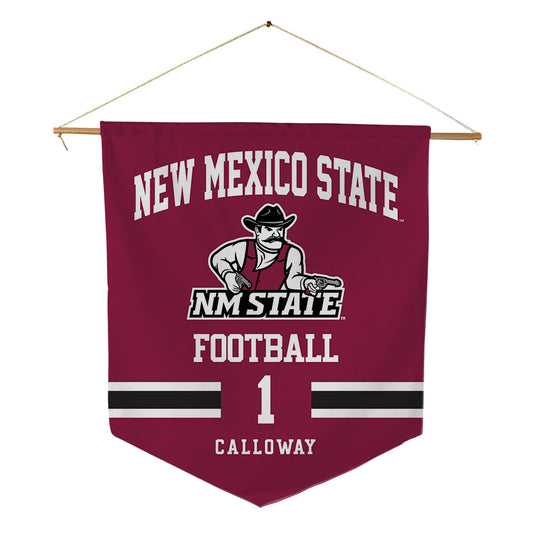 NMSU - NCAA Football : Kadarius Calloway - Pennant - 18" x 21"-0