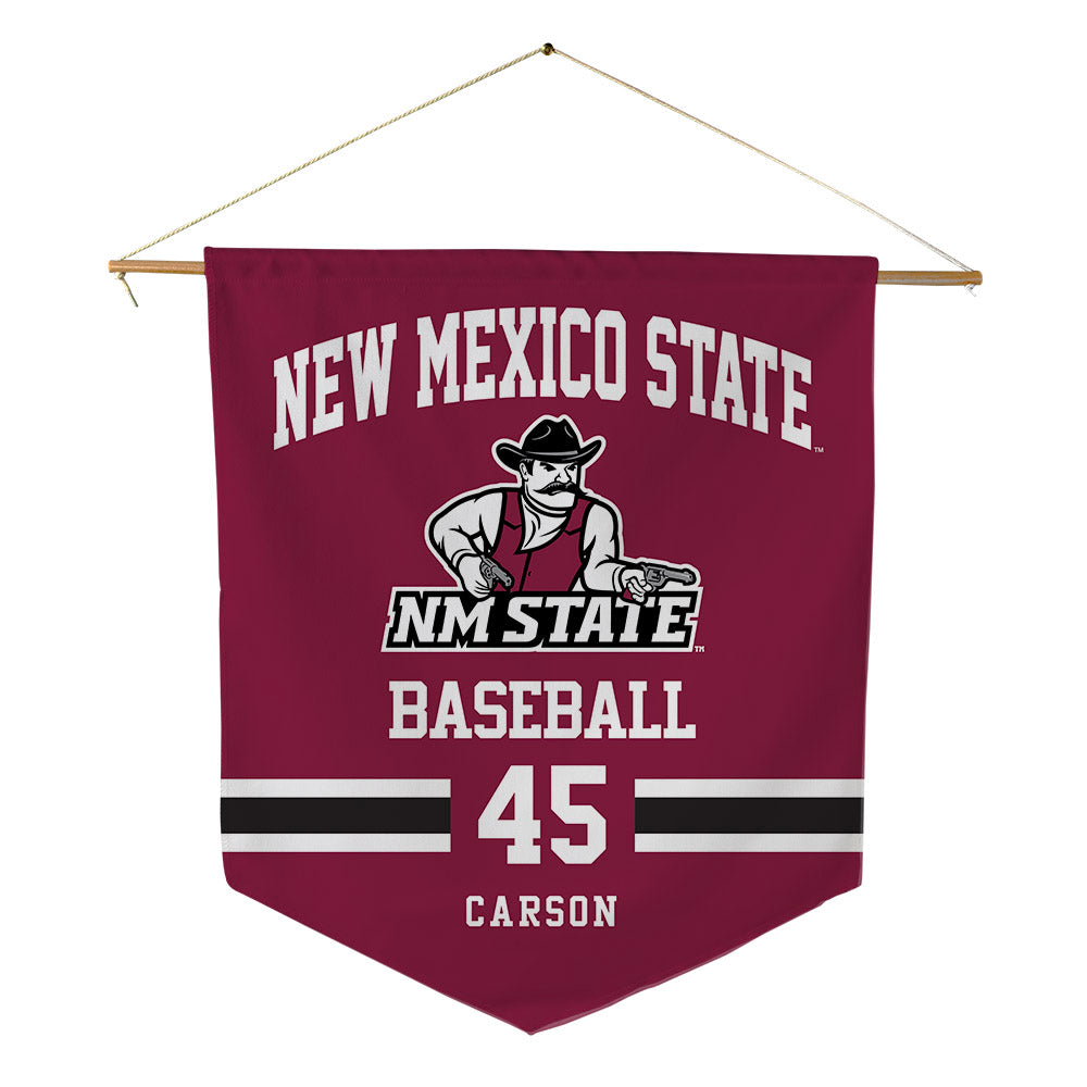 NMSU - NCAA Baseball : Cody Carson - Pennant - 18" x 21"-0