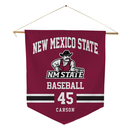 NMSU - NCAA Baseball : Cody Carson - Pennant - 18" x 21"-0