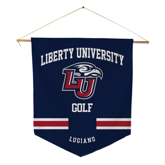 Liberty - NCAA Men's Golf : Michael Lugiano - Pennant - 18" x 21"-0