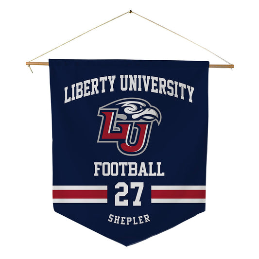 Liberty - NCAA Football : Clay Shepler - Pennant - 18" x 21"-0