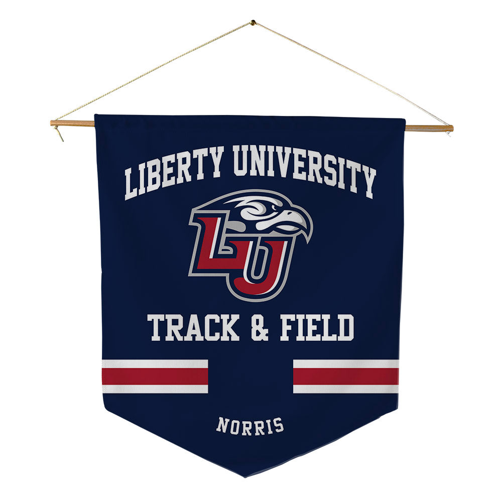 Liberty - NCAA Women's Track & Field : Emily Norris - Pennant - 18" x 21"-0