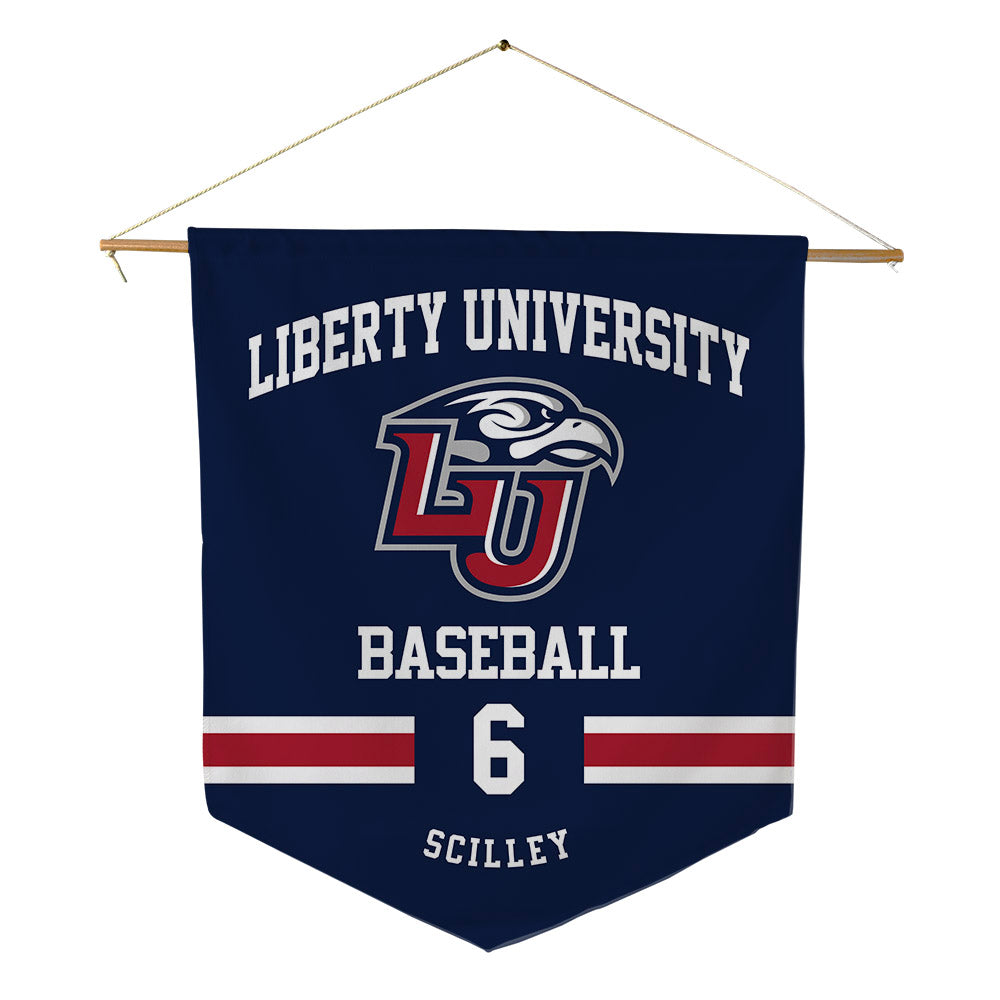 Liberty - NCAA Baseball : Landon Scilley - Pennant - 18" x 21"-0