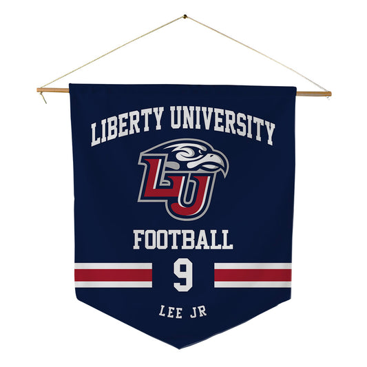 Liberty - NCAA Football : Donte Lee Jr - Pennant - 18" x 21"-0