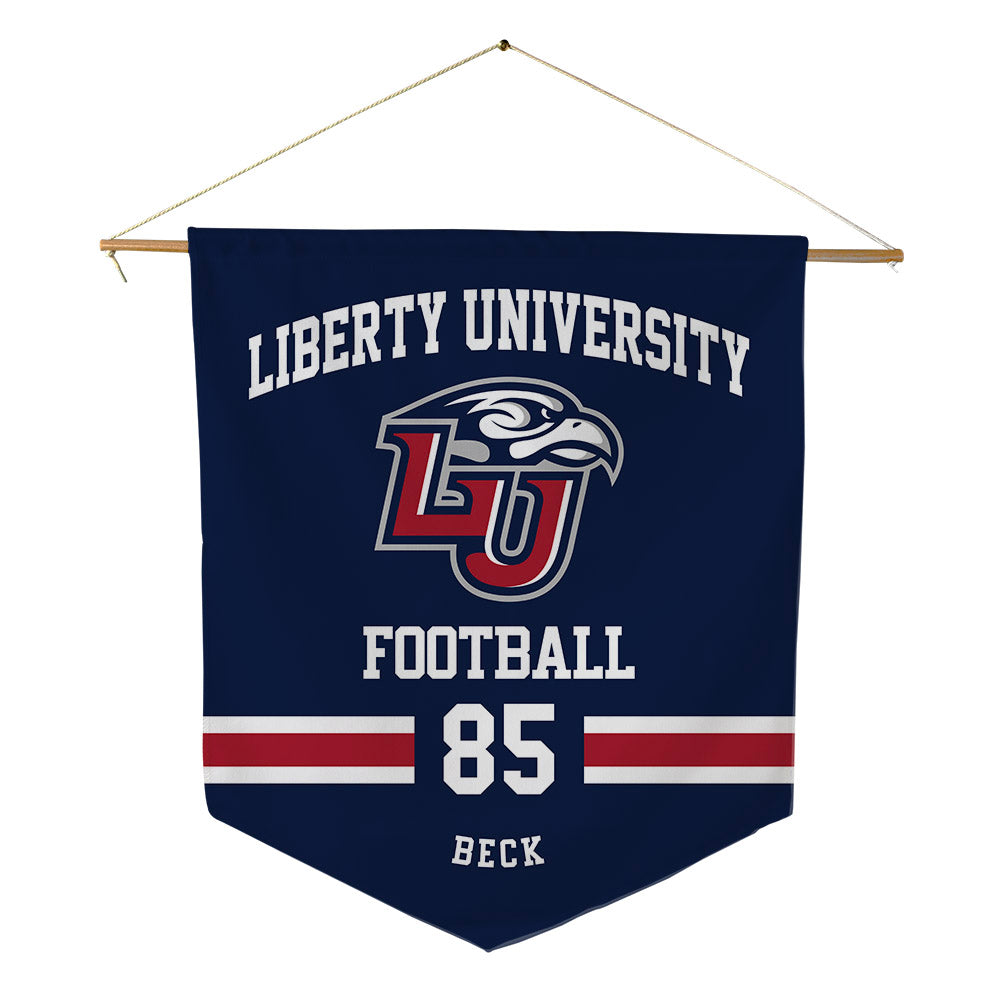 Liberty - NCAA Football : Brayden Beck - Pennant - 18" x 21"-0