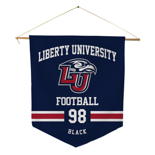 Liberty - NCAA Football : Tyler Black - Pennant - 18" x 21"-0