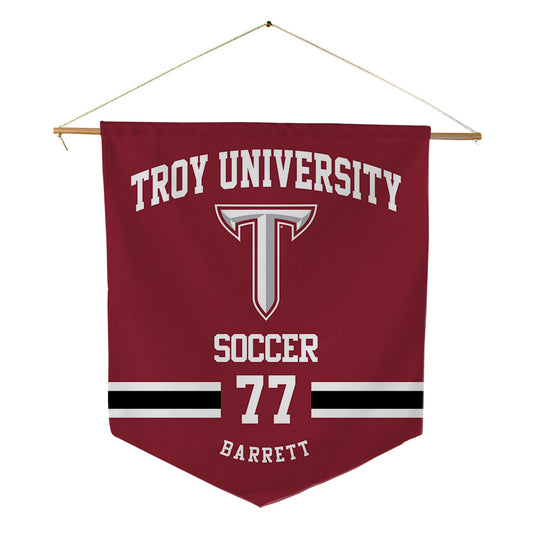 Troy - NCAA Women's Soccer : Kelsey Barrett - Pennant - 18" x 21"-0