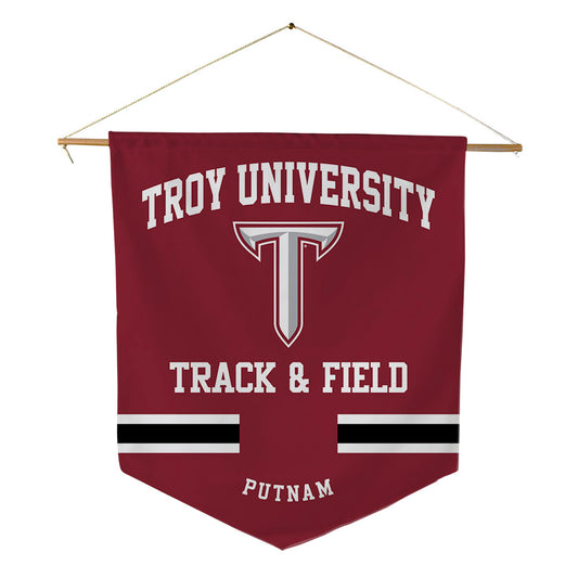 Troy - NCAA Men's Track & Field : Noah Putnam - Pennant - 18" x 21"-0