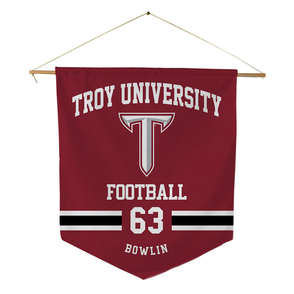 Troy - NCAA Football : Gavin Bowlin - Pennant - 18" x 21"-0