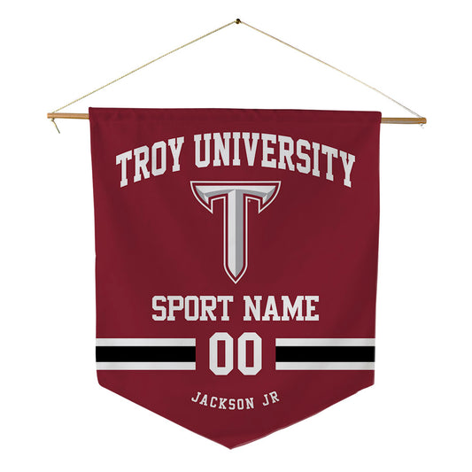 Troy - NCAA Football : Deairich Jackson Jr - Pennant - 18" x 21"-0