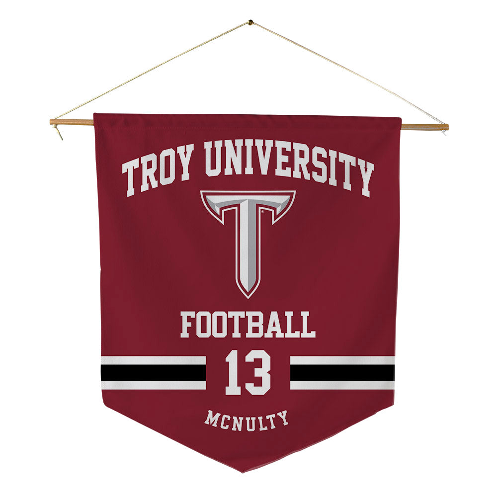 Troy - NCAA Football : Ky Mcnulty - Pennant - 18" x 21"-0