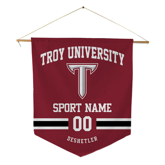 Troy - NCAA Women's Soccer : Grace DeShetler - Pennant - 18" x 21"-0