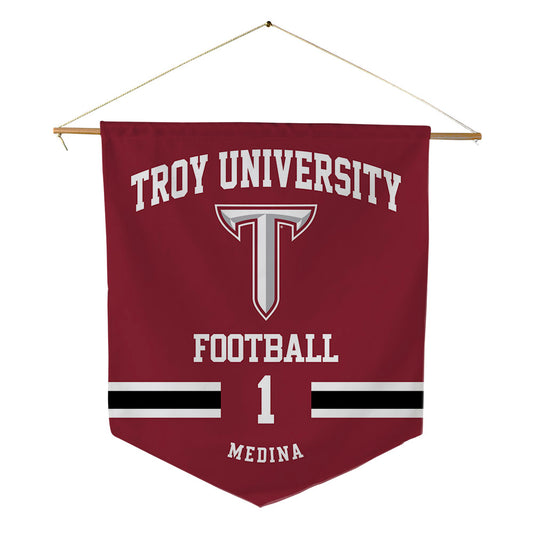 Troy - NCAA Football : Luis Medina - Pennant - 18" x 21"-0