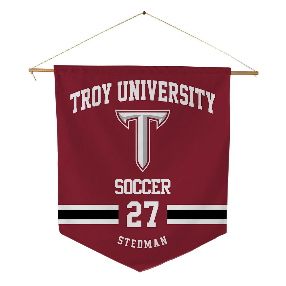 Troy - NCAA Women's Soccer : Elsa Stedman - Pennant - 18" x 21"-0