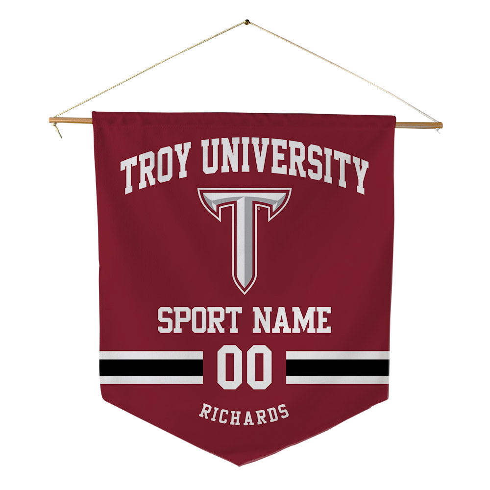 Troy - NCAA Women's Soccer : Taylor Richards - Pennant - 18" x 21"-0
