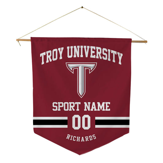 Troy - NCAA Women's Soccer : Taylor Richards - Pennant - 18" x 21"-0