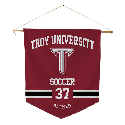 Troy - NCAA Women's Soccer : Melanie Oldner - Pennant - 18" x 21"-0